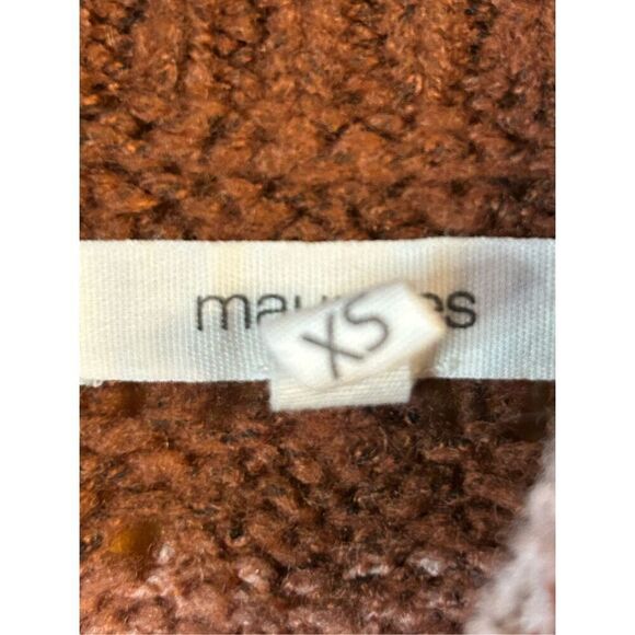 Maurices Ombre Mock Neck Pullover Sweater Size XS Multicolor (8087) - Picture 4 of 9